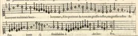 An illustration from Superius. Septieme livre de pseaumes de David. Mis en musique a quatre parties en forme de motetz. Par Claude Goudimel (1566)