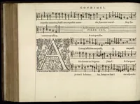 An illustration from Tenor. Septieme livre de pseaumes de David. Mis en musique a quatre parties en forme de motetz. Par Claude Goudimel (1566)