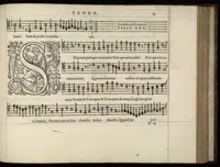 An illustration from Tenor. Septieme livre de pseaumes de David. Mis en musique a quatre parties en forme de motetz. Par Claude Goudimel (1566)