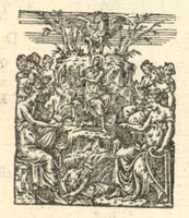 Picture 2 of 4 from Bassus. Septieme livre de pseaumes de David. Mis en musique a quatre parties en forme de motetz. Par Claude Goudimel (1566), leaf 11