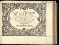 Picture 1 of 5 from Bassus. Huitieme livre de pseaumes de David mis en musique a quatre parties en forme de motetz par Claude Goudimel. (1566), leaf 10
