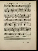An illustration from Livre de melanges de C. le Jeune. Tenor (1585)
