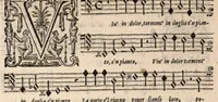 An illustration from Livre de melanges de C. le Jeune. Bassus. (1585)