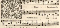 An illustration from Livre de melanges de C. le Jeune. Bassus. (1585)