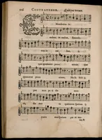 An illustration from Livre de melanges de C. le Jeune. Contratenor. (1585)