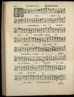 An illustration from Livre de melanges de C. le Jeune. Superius. (1585)