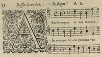 An illustration from Livre de melanges de C. le Jeune. Sexta pars (1585)