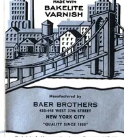 Picture 1 of 5 from Baer's aluminum paste paint made with Bakelite finish. (1925), leaf 0