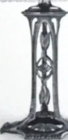 An illustration from Beaded fringe / by A.L. Crawford. (1907)