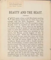 An illustration from Beauty and the beast (1874)