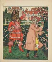 An illustration from Beauty and the beast (1874)
