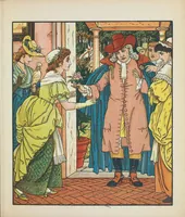 An illustration from Beauty and the beast (1874)