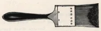 An illustration from Becker Moore Paint Company confidential price list. (1900)
