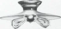An illustration from Benjamin Electric Mfg. Co., manufacturers, wireless clusters and lighting specialties. (1912)
