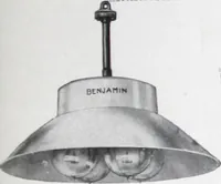 An illustration from Benjamin Electric Mfg. Co., manufacturers, wireless clusters and lighting specialties. (1912)