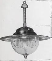 An illustration from Benjamin Electric Mfg. Co., manufacturers, wireless clusters and lighting specialties. (1912)