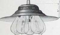 An illustration from Benjamin Electric Mfg. Co., manufacturers, wireless clusters and lighting specialties. (1912)