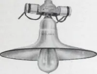 An illustration from Benjamin Electric Mfg. Co., manufacturers, wireless clusters and lighting specialties. (1912)