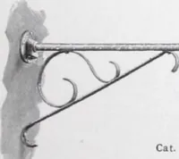 An illustration from Benjamin Electric Mfg. Co., manufacturers, wireless clusters and lighting specialties. (1912)