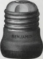An illustration from Benjamin Electric Mfg. Co., manufacturers, wireless clusters and lighting specialties. (1912)