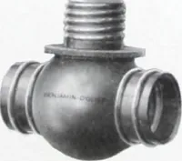 An illustration from Benjamin Electric Mfg. Co., manufacturers, wireless clusters and lighting specialties. (1912)