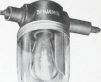 An illustration from Benjamin Electric Mfg. Co., manufacturers, wireless clusters and lighting specialties. (1912)