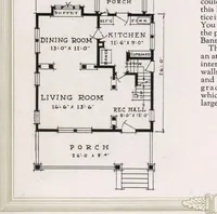 An illustration from Better built homes volume II (1917)