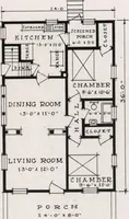 An illustration from Better built homes volume II (1917)