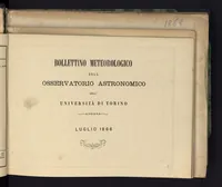 An illustration from Bollettino meteorologico ed astronomico del Regio Osservatorio dell'Università di Torino, 1866 (vol. 1) (1866)