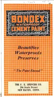 An illustration from Bondex waterproof cement paint. (1920)
