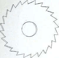 An illustration from Boult's carving, paneling, moulding and dovetailing machine for shaping, edge moulding, surface moulding, moulding scroll or fret work, paneling, dovetailing, etc (1880)
