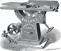 Picture 25 of 29 from Boult's carving, paneling, moulding and dovetailing machine for shaping, edge moulding, surface moulding, moulding scroll or fret work, paneling, dovetailing, etc (1880), leaf 22