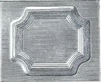 An illustration from Boult's carving, paneling, moulding and dovetailing machine for shaping, edge moulding, surface moulding, moulding scroll or fret work, paneling, dovetailing, etc (1880)