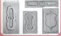Picture 13 of 29 from Boult's carving, paneling, moulding and dovetailing machine for shaping, edge moulding, surface moulding, moulding scroll or fret work, paneling, dovetailing, etc (1880), leaf 8