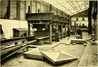 An illustration from Bridges, structural steel work, and mechanical engineering productions (1909)