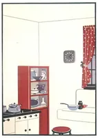 An illustration from Brushing up with beauty with captivating color schemes and helpful advice on painting and decorating