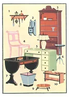 An illustration from Brushing up with beauty with captivating color schemes and helpful advice on painting and decorating