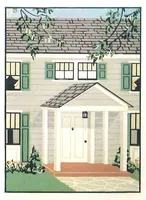An illustration from Brushing up with beauty with captivating color schemes and helpful advice on painting and decorating