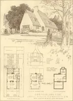 An illustration from Home builder's plan book (1921)