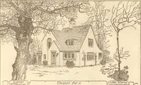An illustration from Home builder's plan book (1921)