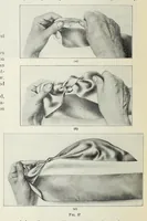 An illustration from Ribbon and fabric trimmings : a variety of appropriate dress trimmings that can be made from ribbon and fabric, with directions for their making (1925)