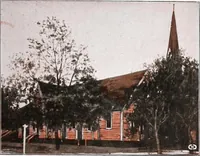 An illustration from California Redwood "nature's lumber masterpiece" (1916)