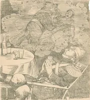 Picture 77 of 103 from Cartoons from the "Hindi Punch" : 1904. (1904), leaf 104