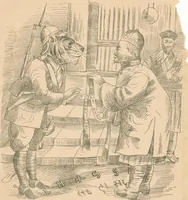 Picture 86 of 103 from Cartoons from the "Hindi Punch" : 1904. (1904), leaf 116