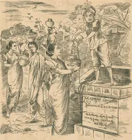 Picture 12 of 103 from Cartoons from the "Hindi Punch" : 1904. (1904), leaf 38