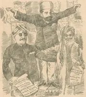 Picture 14 of 103 from Cartoons from the "Hindi Punch" : 1904. (1904), leaf 40