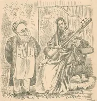 Picture 18 of 103 from Cartoons from the "Hindi Punch" : 1904. (1904), leaf 44