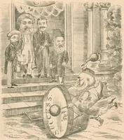 Picture 21 of 103 from Cartoons from the "Hindi Punch" : 1904. (1904), leaf 47