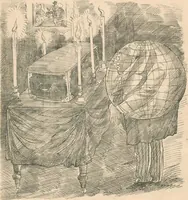 Picture 30 of 103 from Cartoons from the "Hindi Punch" : 1904. (1904), leaf 56