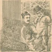Picture 33 of 103 from Cartoons from the "Hindi Punch" : 1904. (1904), leaf 61
